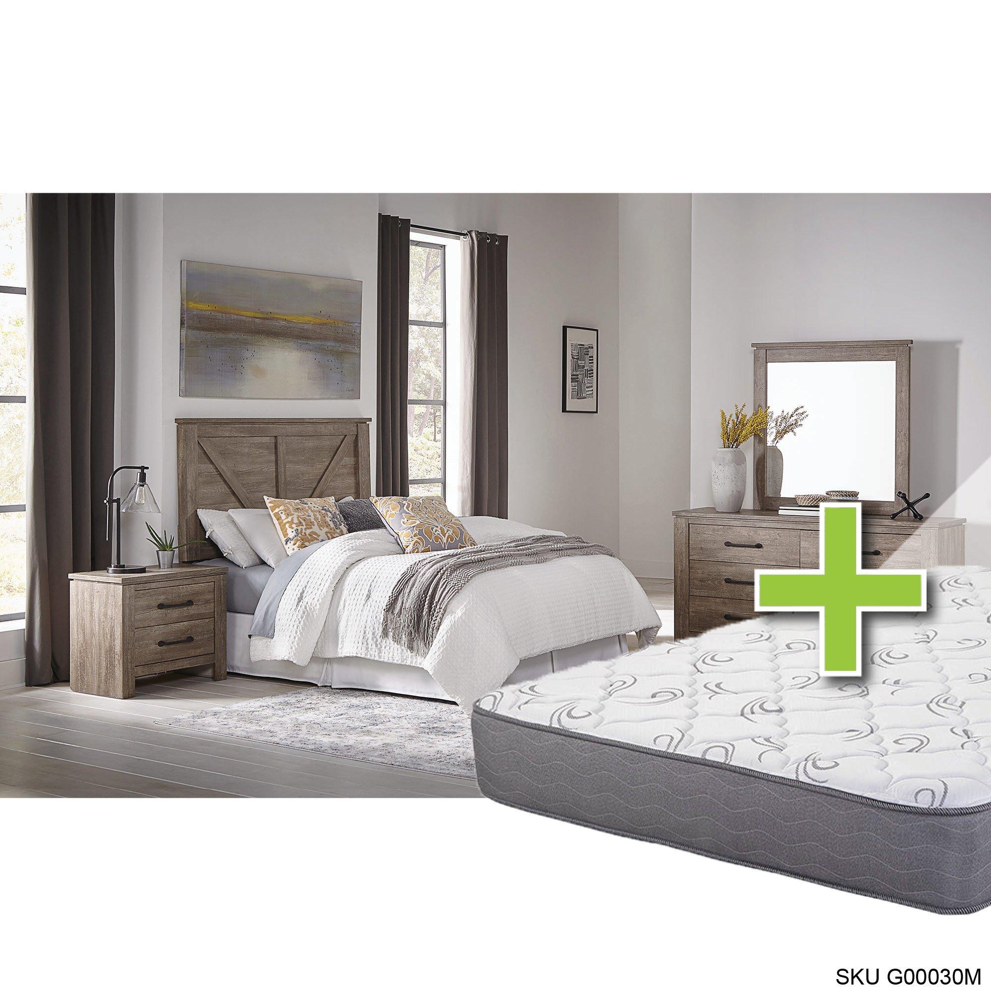 Rent to Own Ideaitalia Adorna II 4 Piece Queen Bedroom Set w/ 9.5